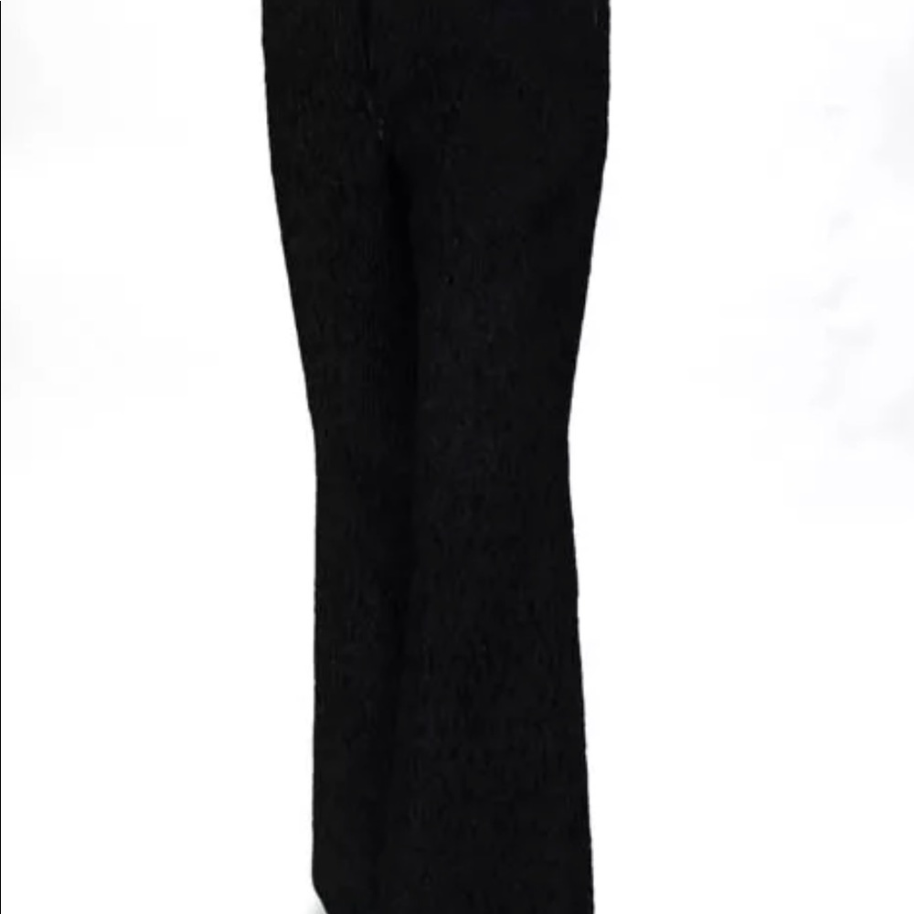 Dolce &Gabbana metallic black textured pants 38 - Picture 4 of 6